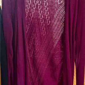 Stylish Maurice’s Burgundy Cardigan